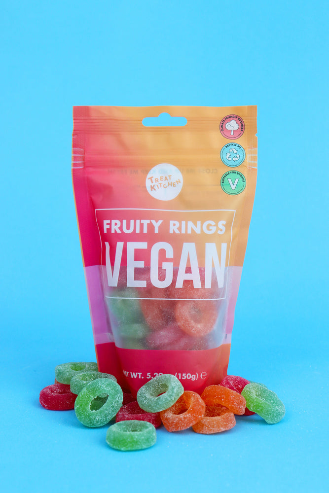 Vegan Fruity Rings Pouch 150g