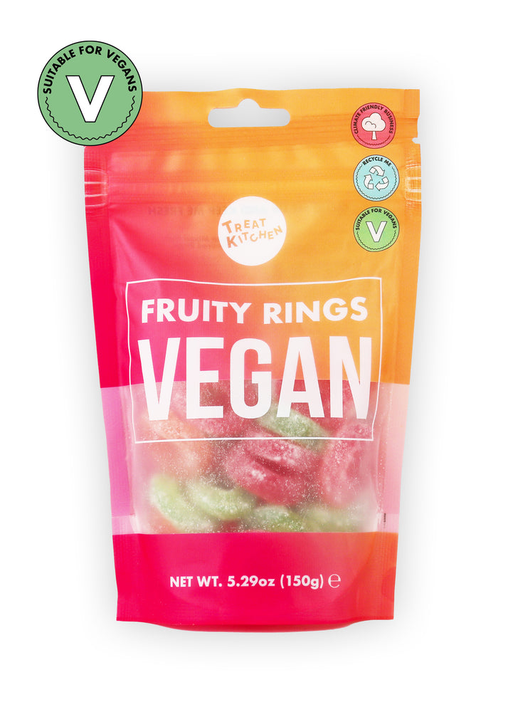 Vegan Fruity Rings Pouch 150g