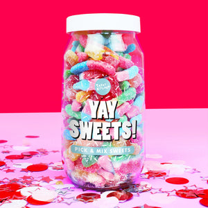 Yay Sweets Jar, Pick & Mix Sweets 650g