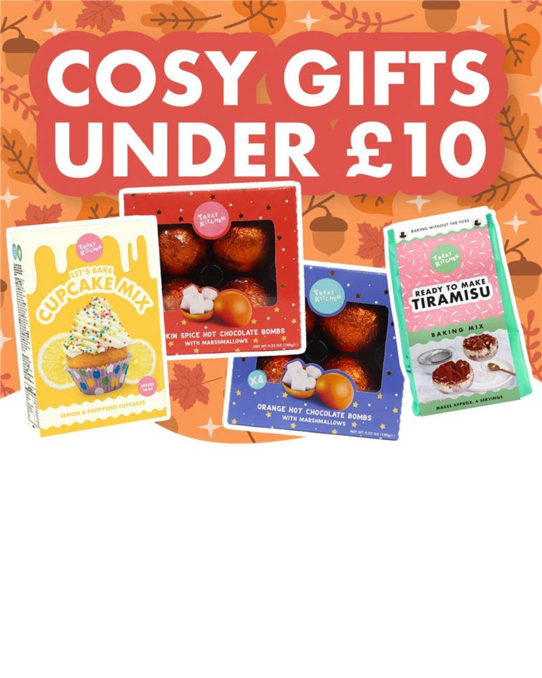 Top Cosy Gifts Under £10 for Baking and Hot Chocolate Lovers