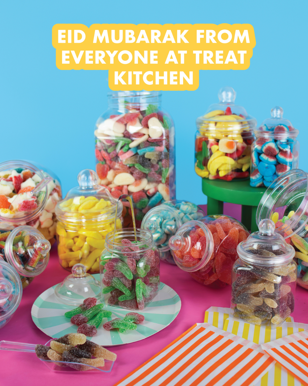 🌙Eid Mubarak from everyone at Treat Kitchen - the Sweet Joy of Celebrating Together