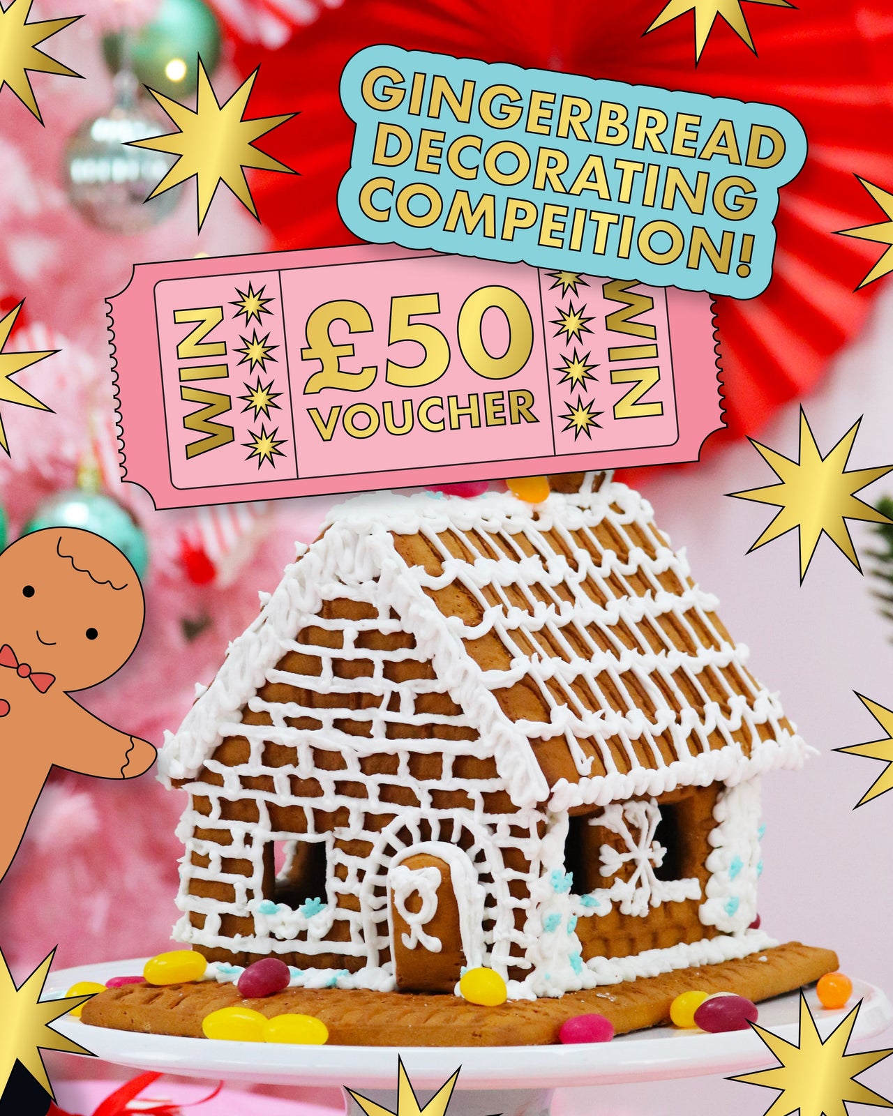 🎄 The Great Treat Kitchen Gingerbread Decorating Challenge Is Here! 🍬✨