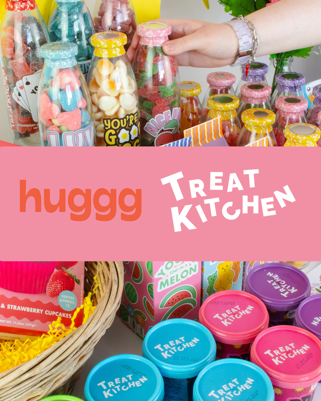 Treat Kitchen Joins Huggg: A Shared Mission to Spread Joy (and a Whole Lot of Fun) Through Gifting