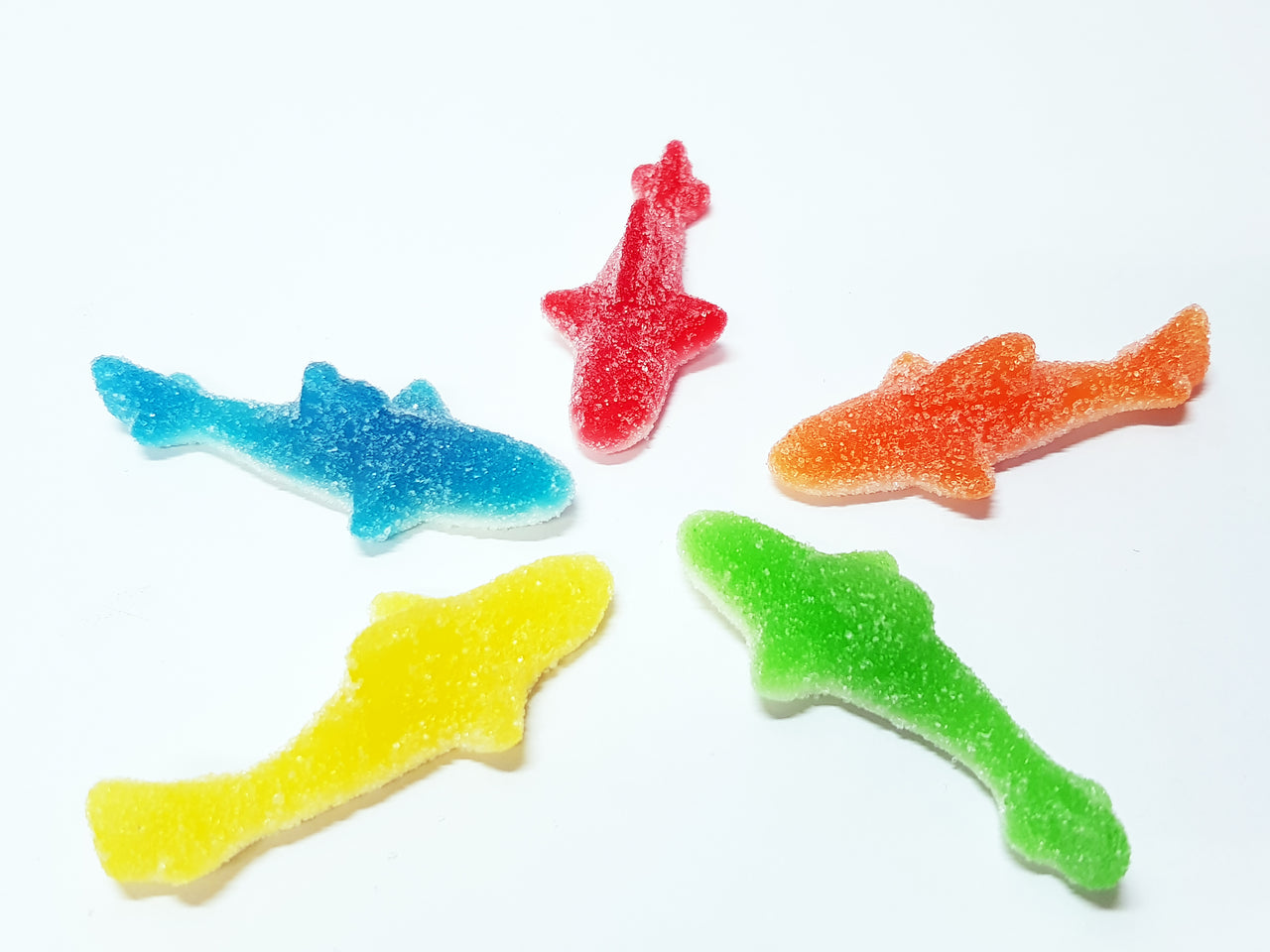 Sugared Gummy Sharks 1kg