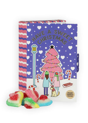 Have a Sweet Christmas 3D Hearts Sweets Greetings Card