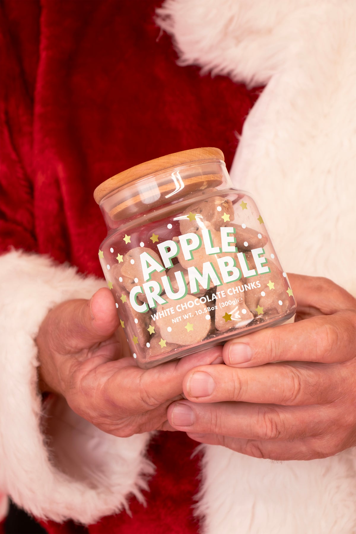 White Chocolate Apple Pie Clusters Chocolate Jar