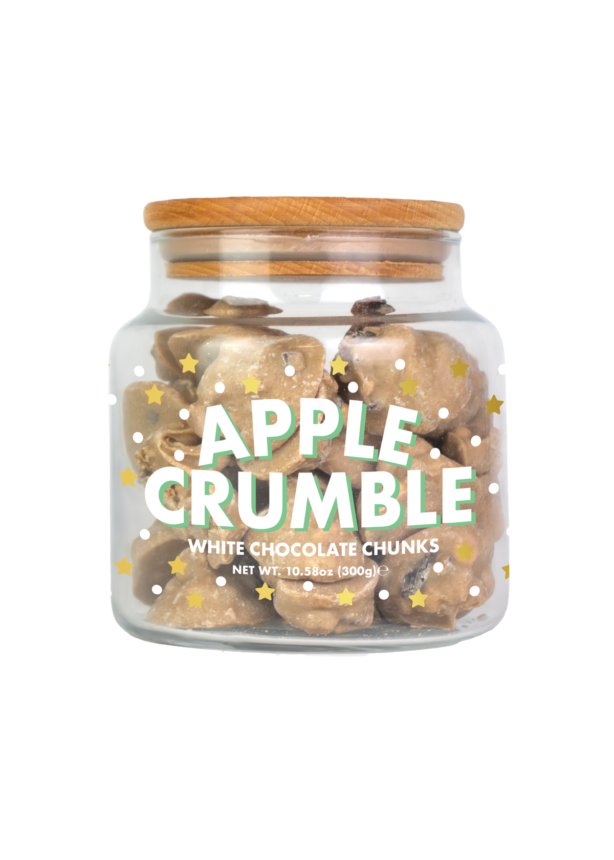 White Chocolate Apple Pie Clusters Chocolate Jar