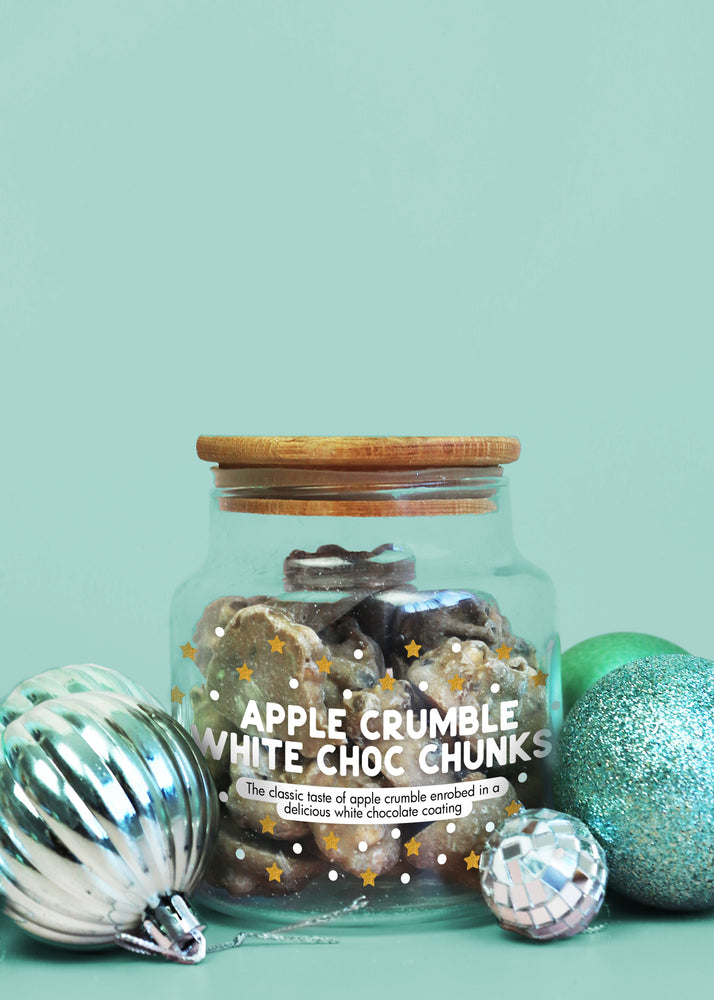 Apple Crumble White Choc Chunks Jar