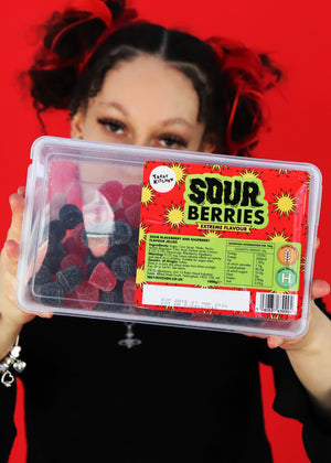 1KG of SOUR Mixed Berries Sweets (Vegan, Halal, Gluten Free)