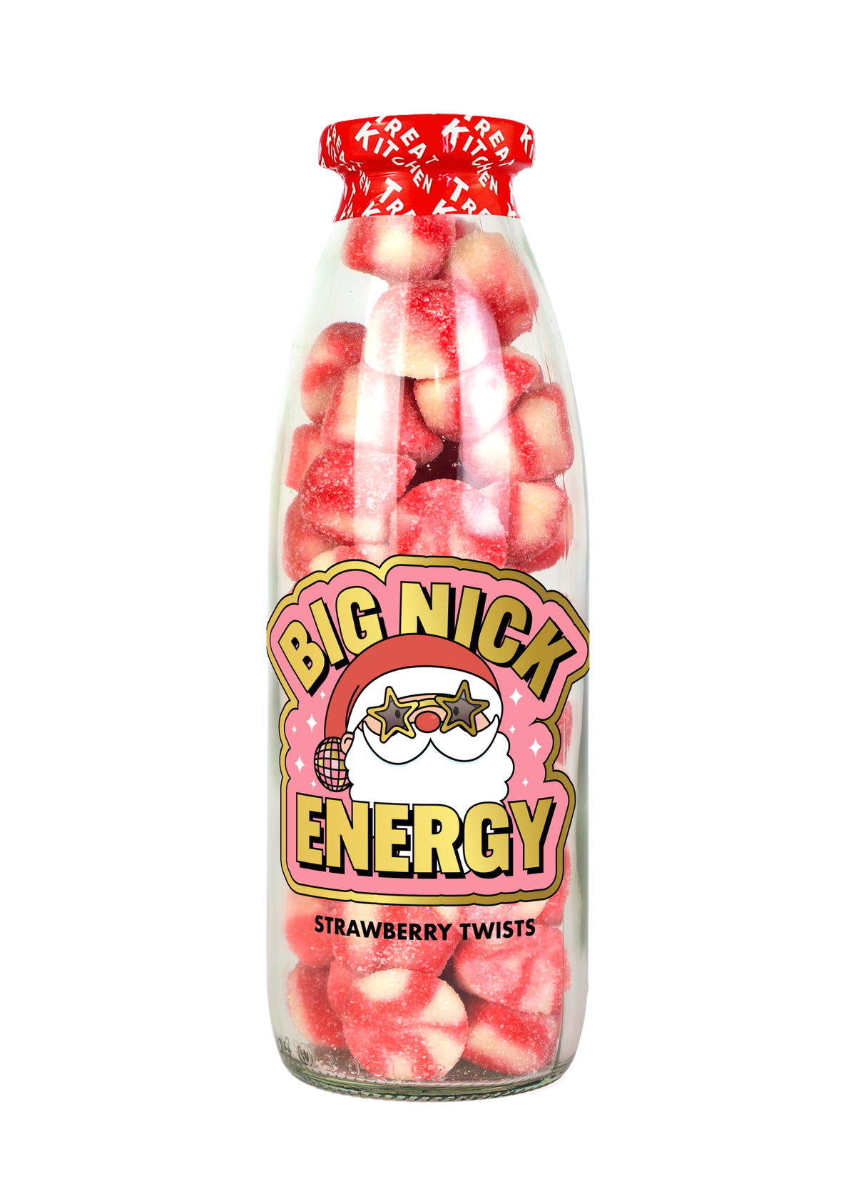 Big Nick Energy Message Bottle Of Sweets