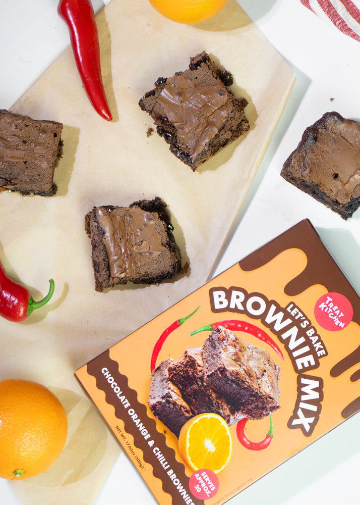 Chocolate Orange Chilli Brownie Baking Mix