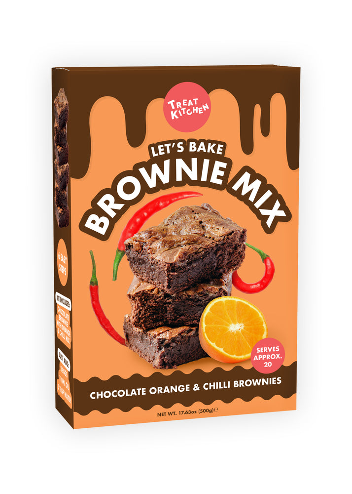 Chocolate Orange Chilli Brownie Baking Mix