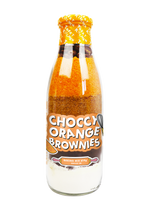 Choccy Orange Brownies Baking Bottle