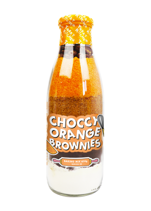 Choccy Orange Brownies Baking Bottle