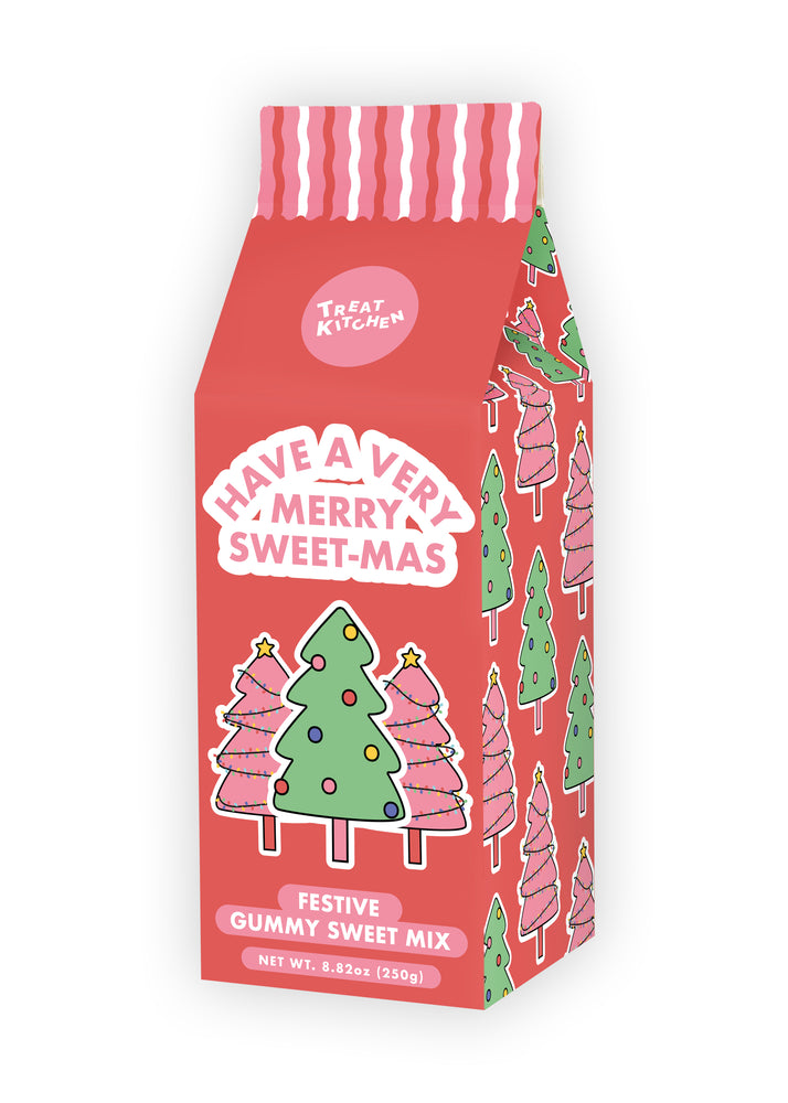 Christmas Gummy Sweet Milk Carton