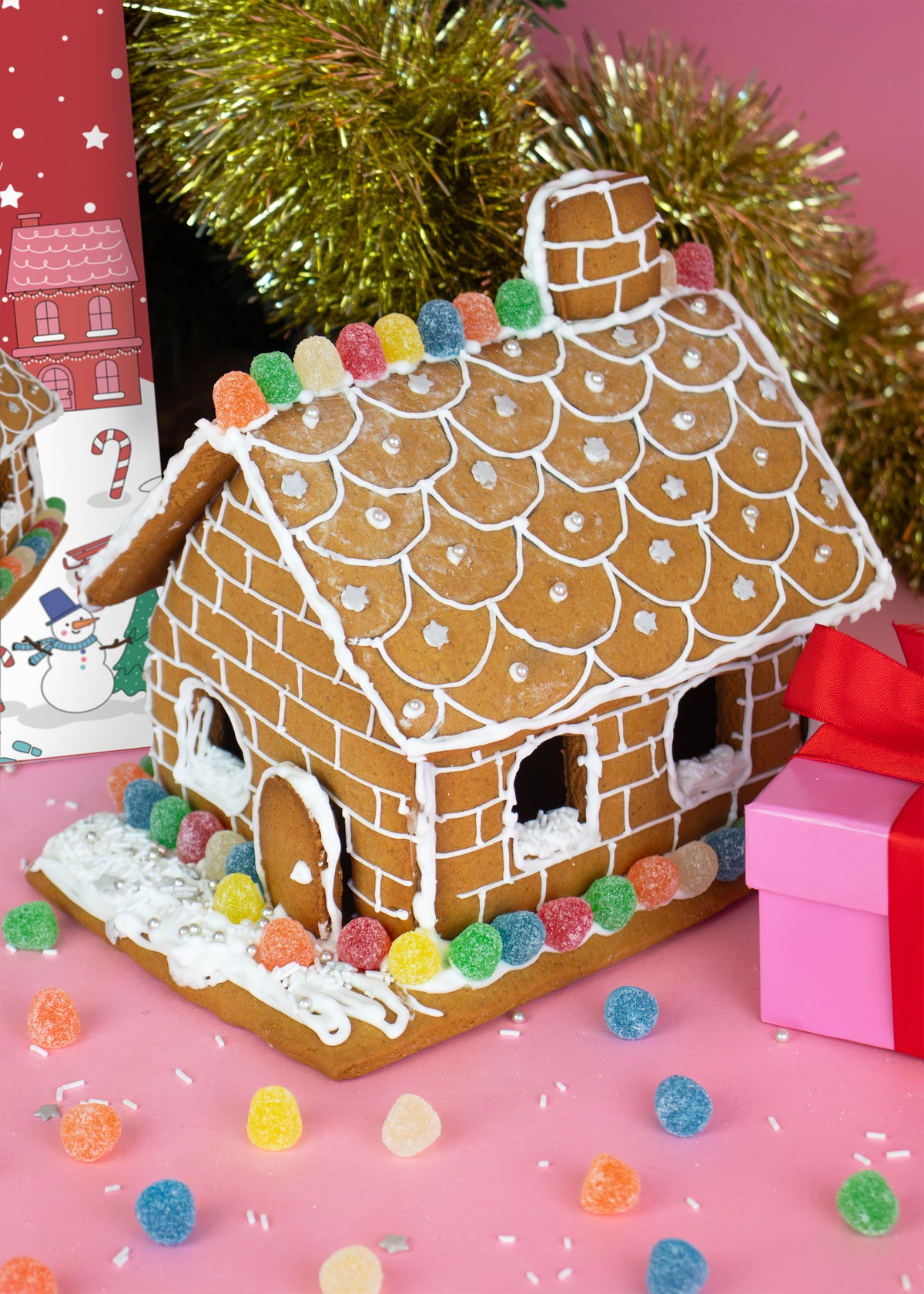 Gingerbread House Decorating Kit