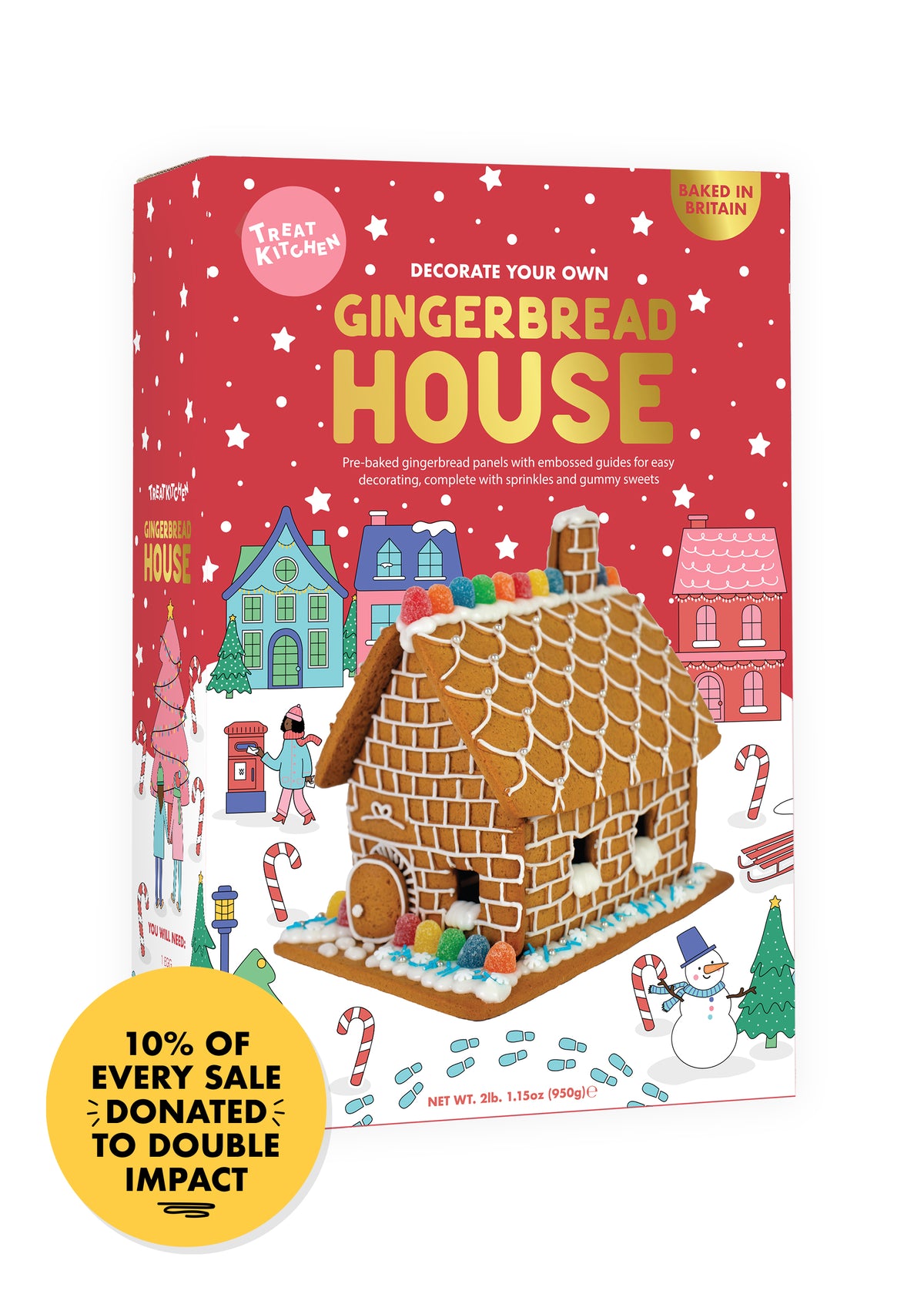 Gingerbread House Decorating Kit