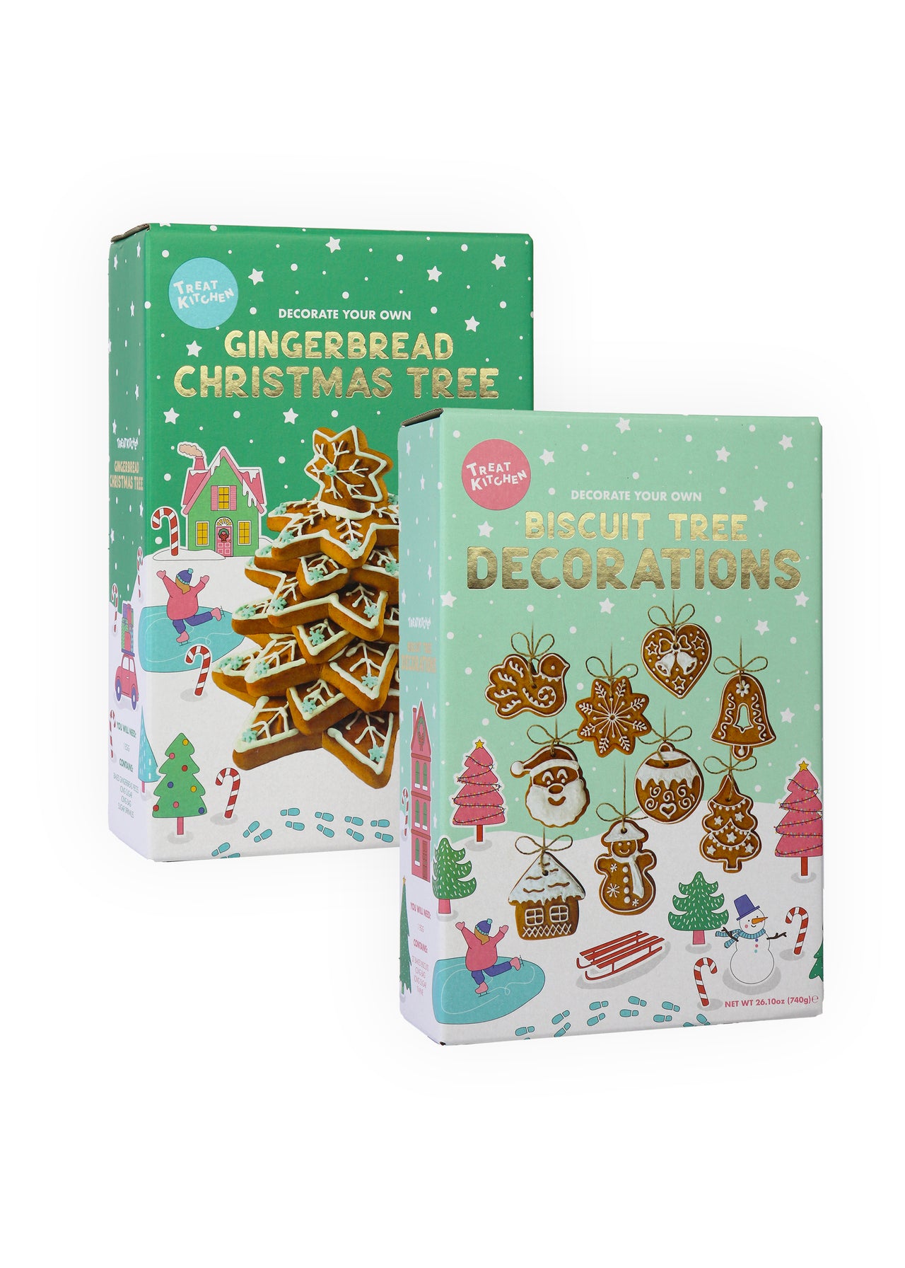 Gingerbread Kit Collection Tree & Decorations