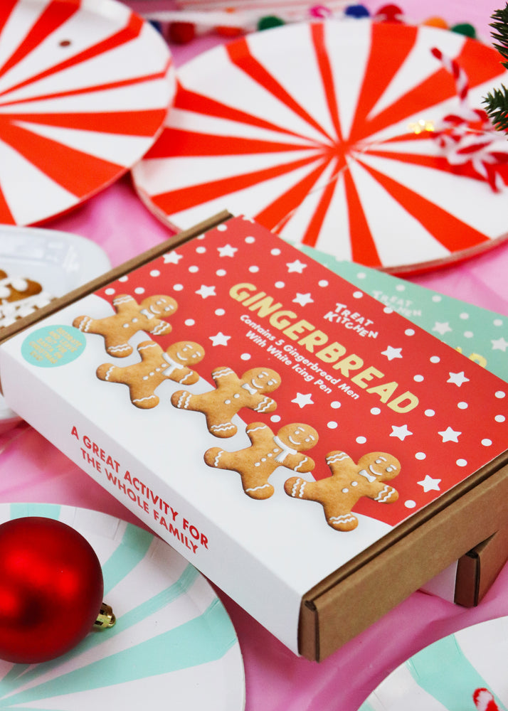 Letterbox Gingerbread Men Biscuits Decorating Kit