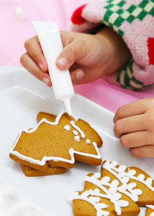 Letterbox Gingerbread Trees Decorating Kit