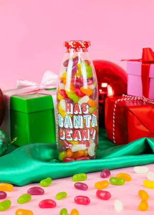 Has Santa Bean? Vegan Message Sweet Bottle