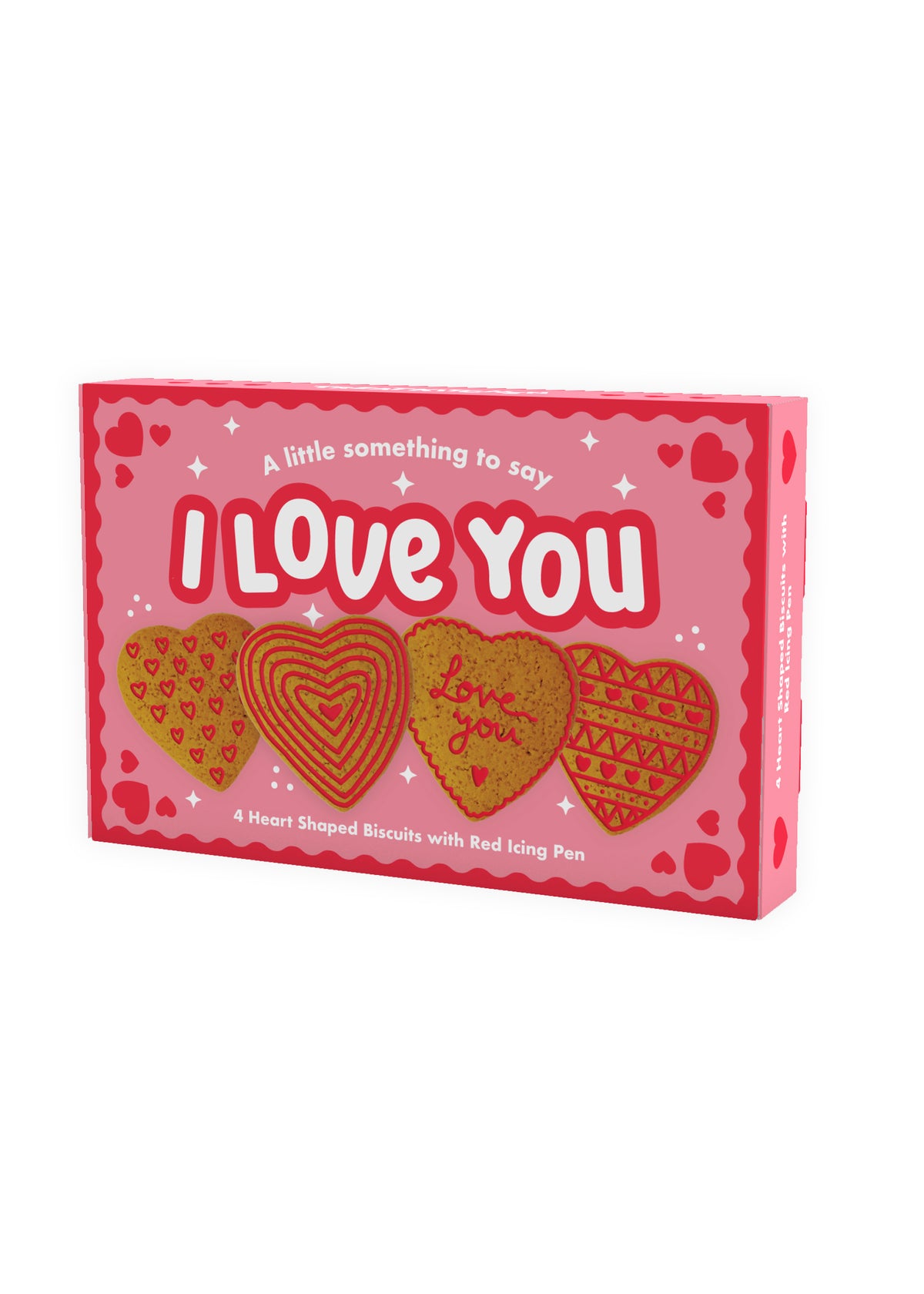 "I Love You" Letterbox Biscuit Decorating Kit