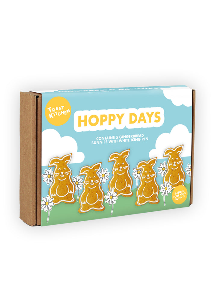 Hoppy Days - Decorate your own gingerbread easter bunnies letterbox