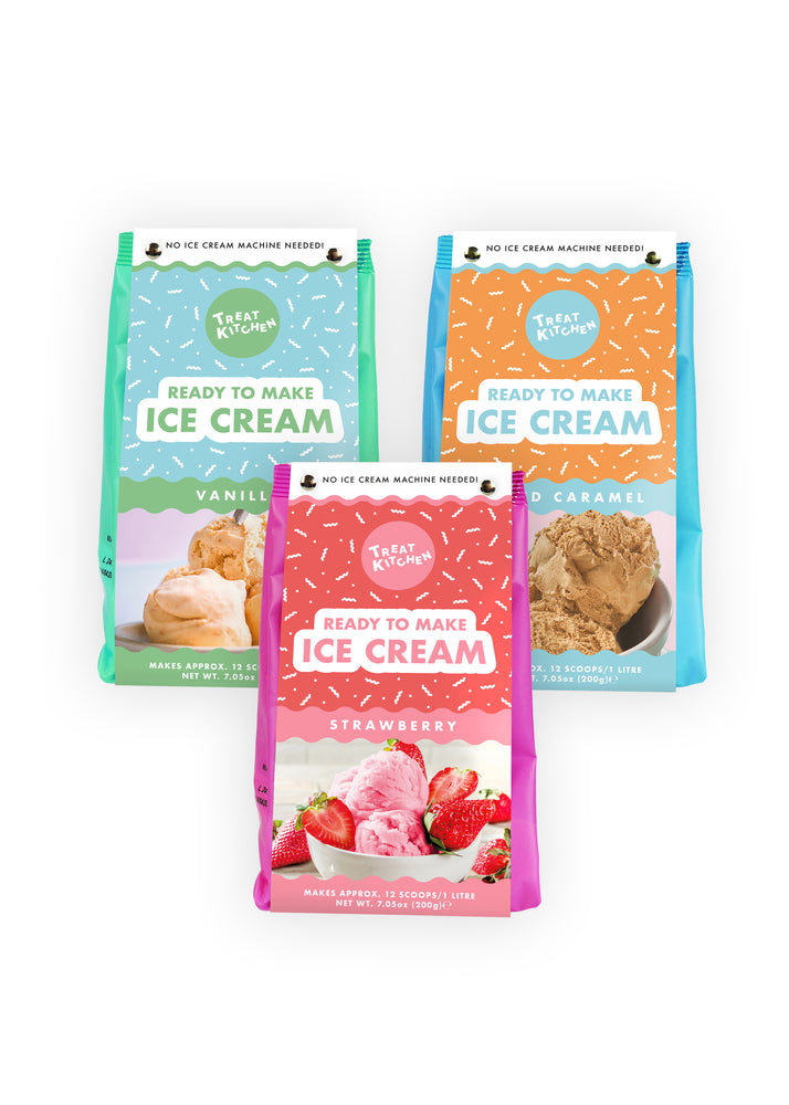 Ice Cream Making Kit Triple Bundle