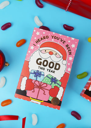 Good This Year Vegan Jelly Beans Sweets Greetings Card