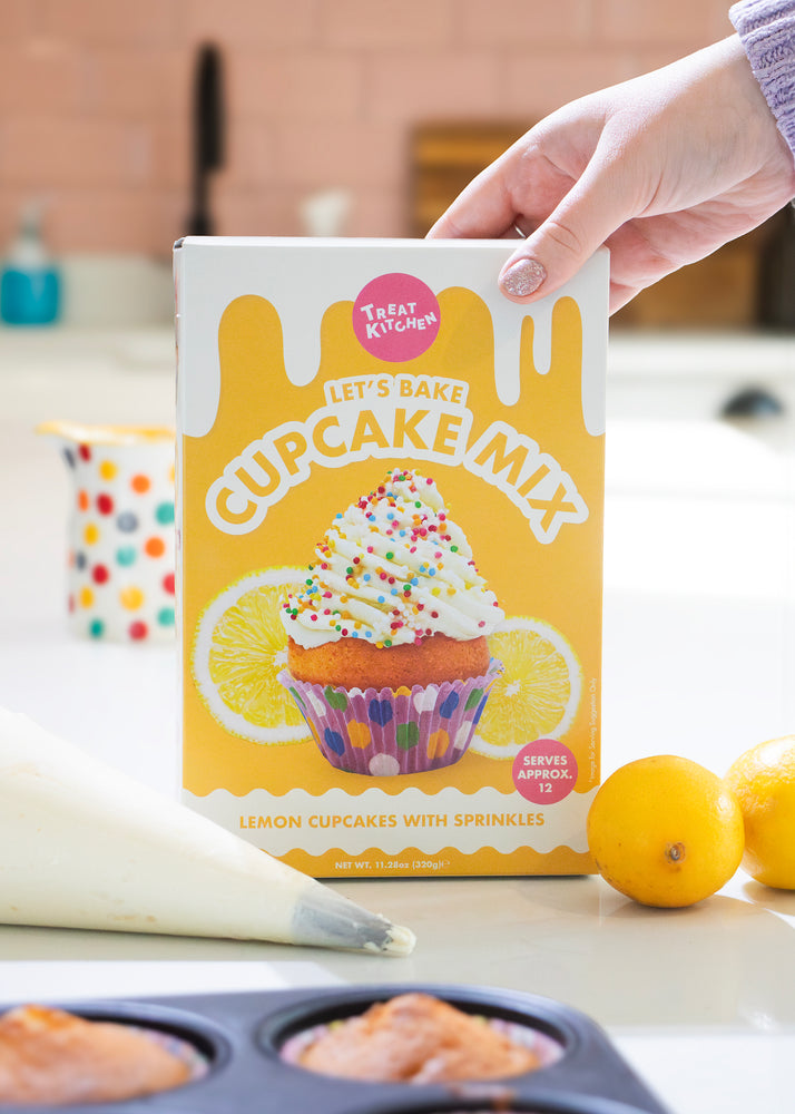 Lemon Cupcake Baking Mix