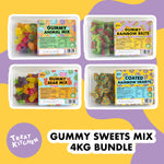 4KG Gummy Sweets Mega Bundle (Vegan, Halal, Gluten Free)