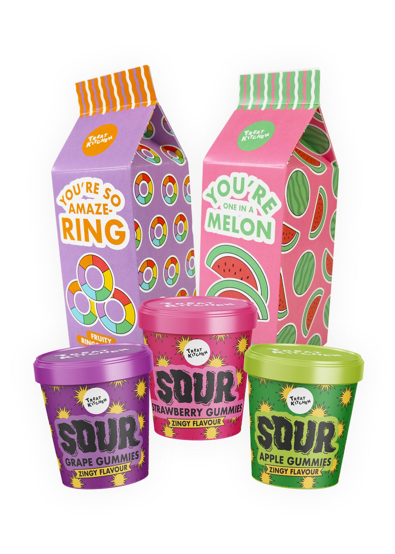 Milk Carton and Sour Sweet Gift collection