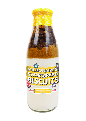 Millionaire's shortbread biscuits Baking Bottle