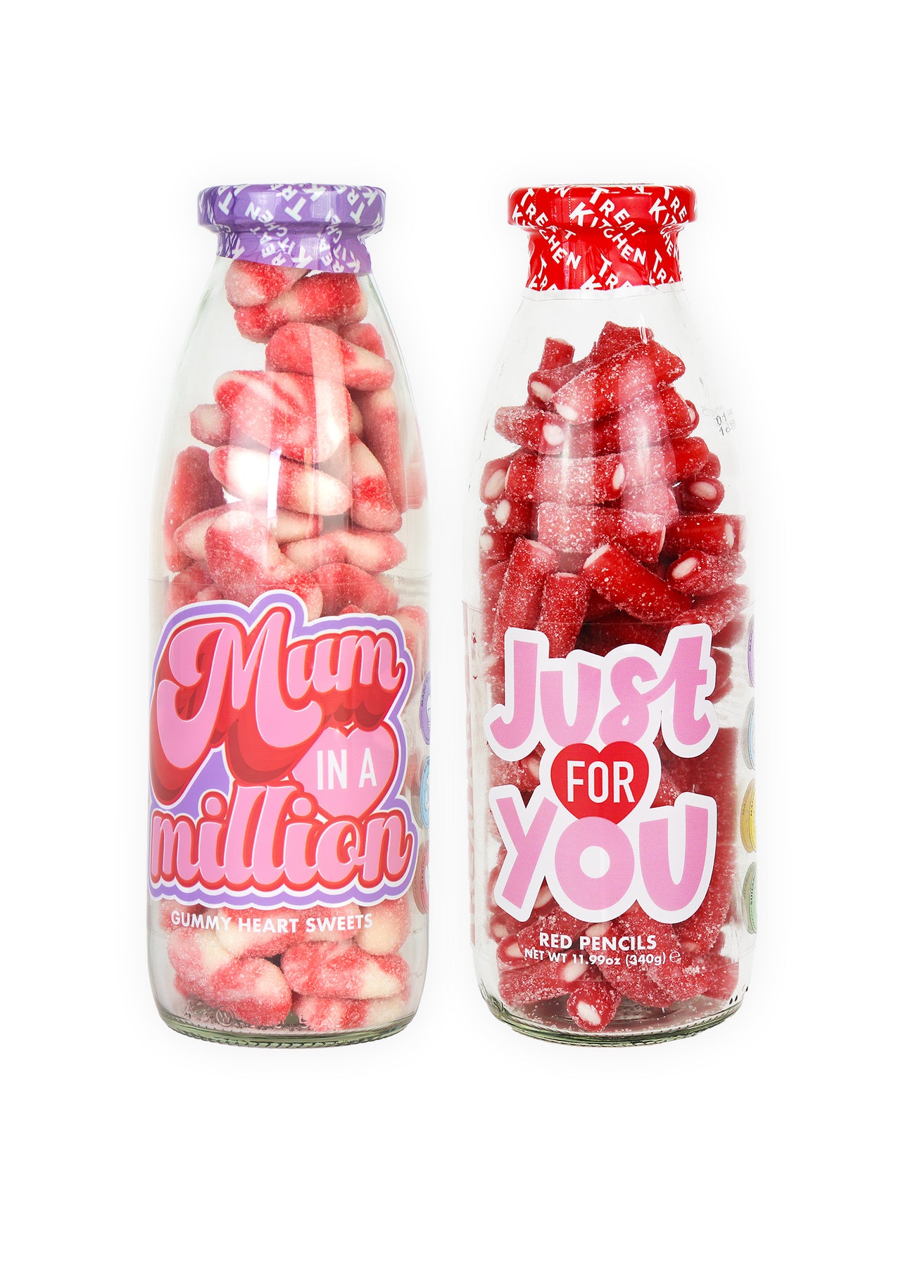 Mum In A Million & Just For You Message Bottle Duo