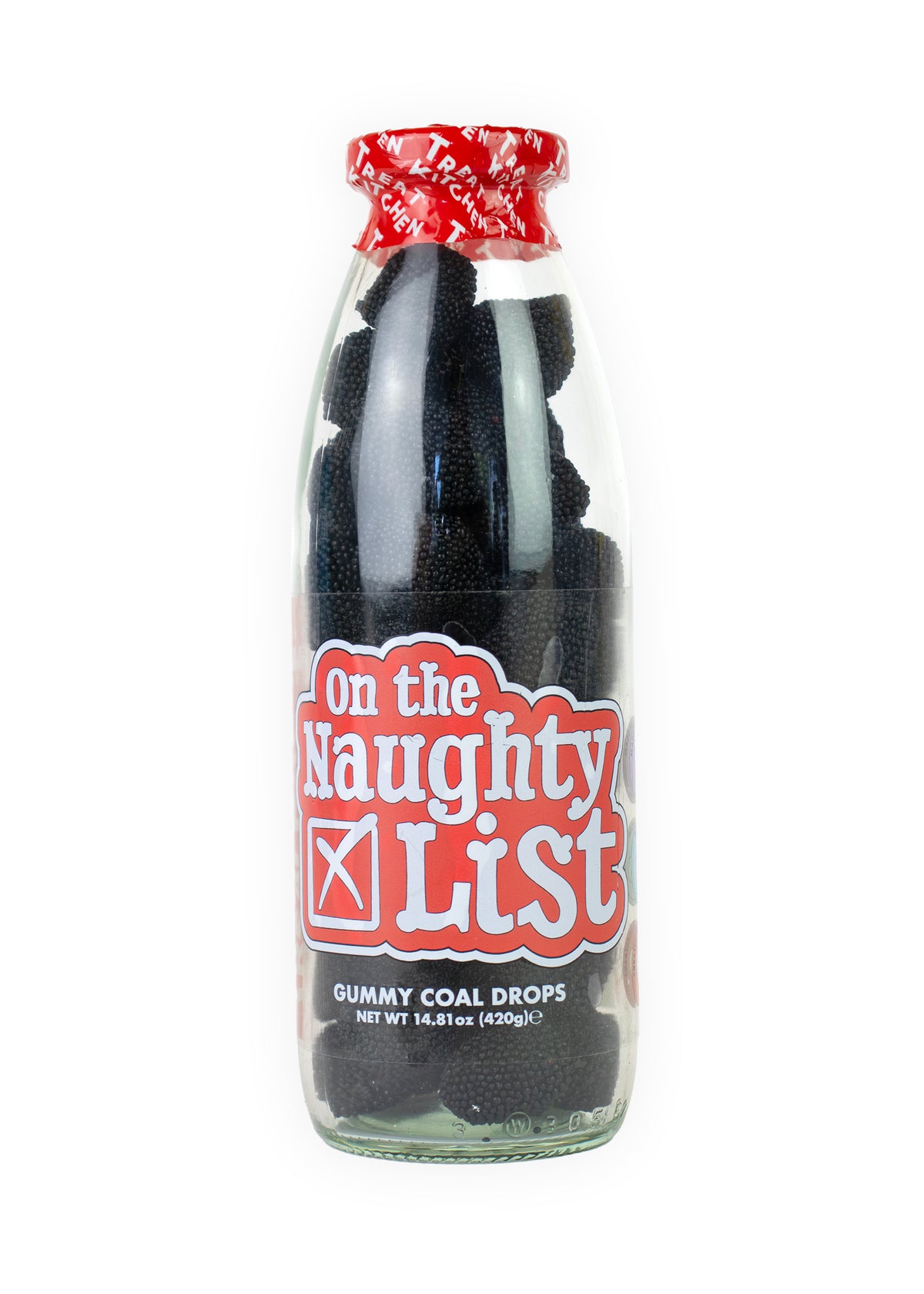 "On The Naughty List" Sweets In Bottle