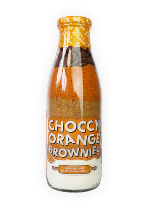 Choccy Orange Brownies Baking Bottle