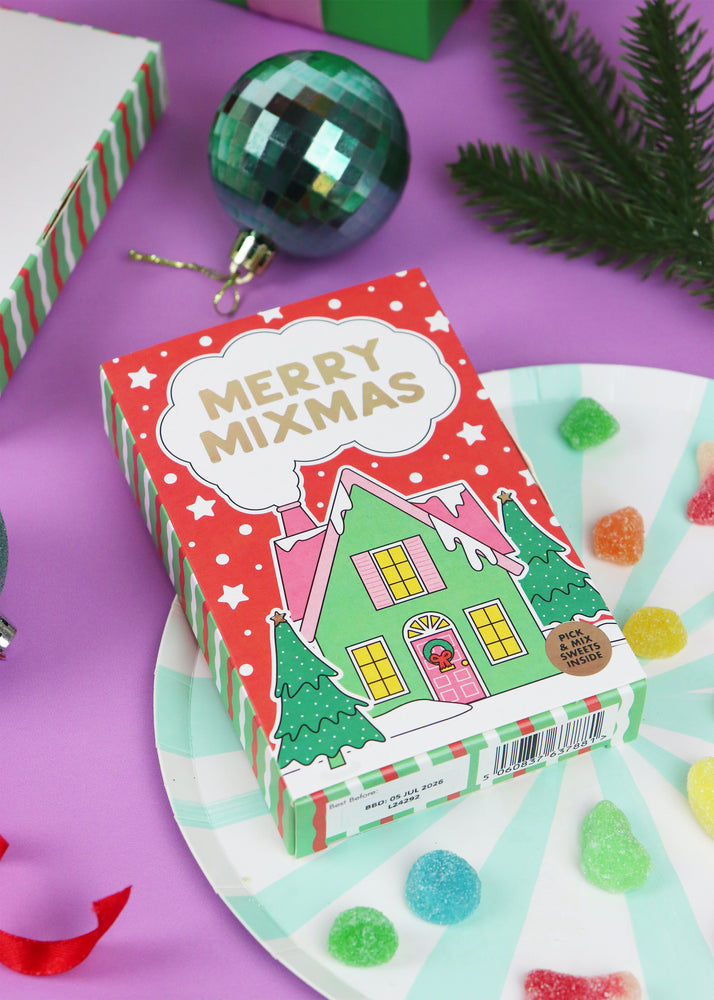 Merry Mixmas Pick & Mix Sweets Greetings Card