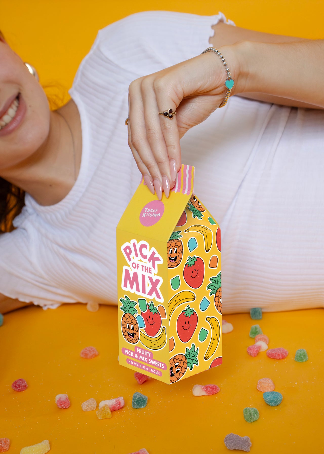 Gummy Pick and Mix Sweet Milk Carton