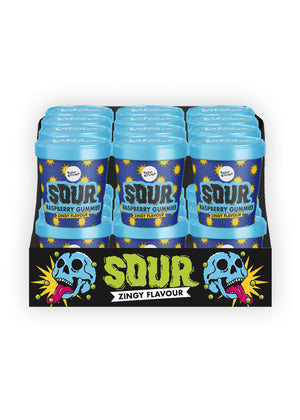 Case of 24 x 90g Blue Raspberry Flavour Super Sours