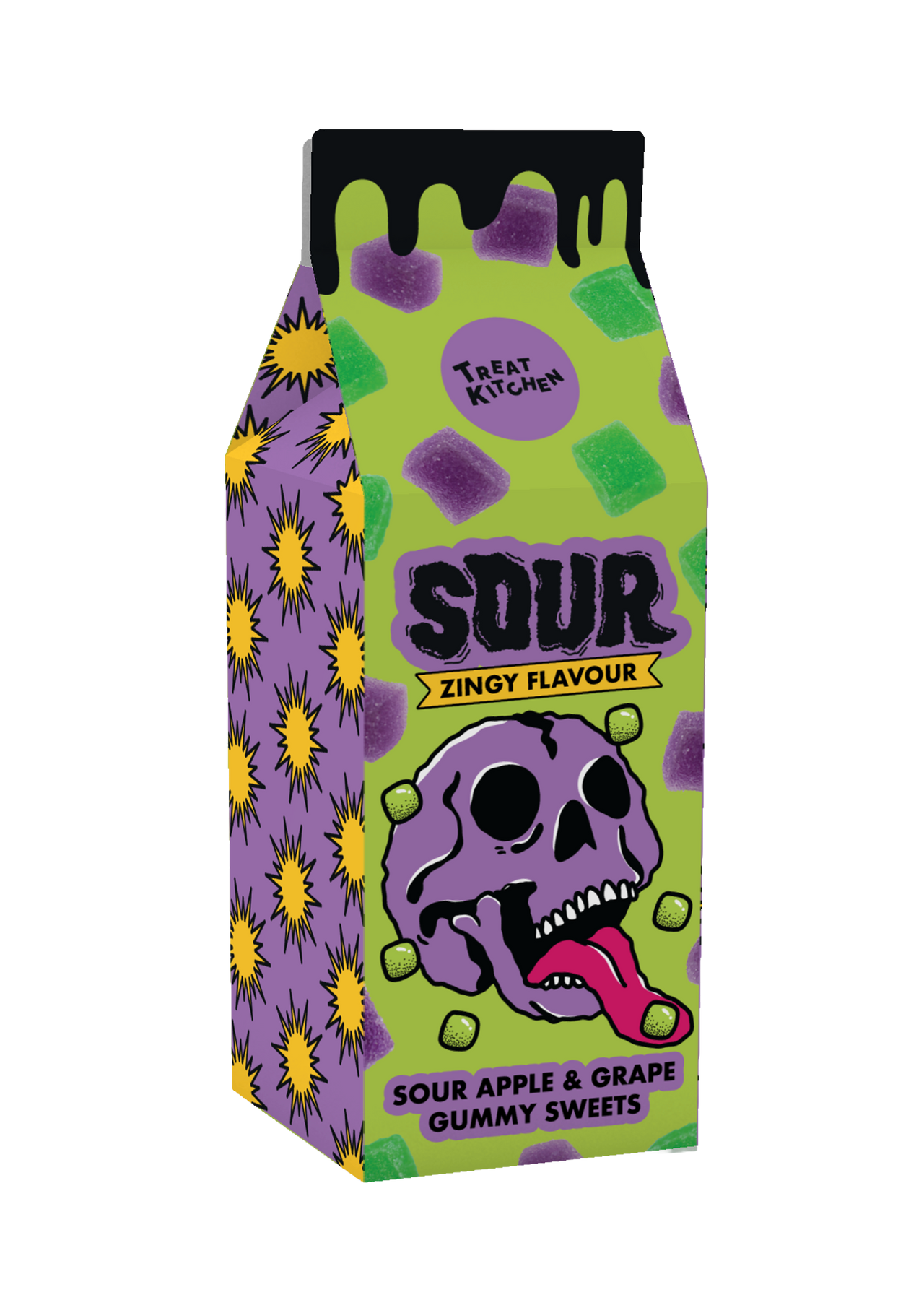Sours Milk Carton Apple and Grape
