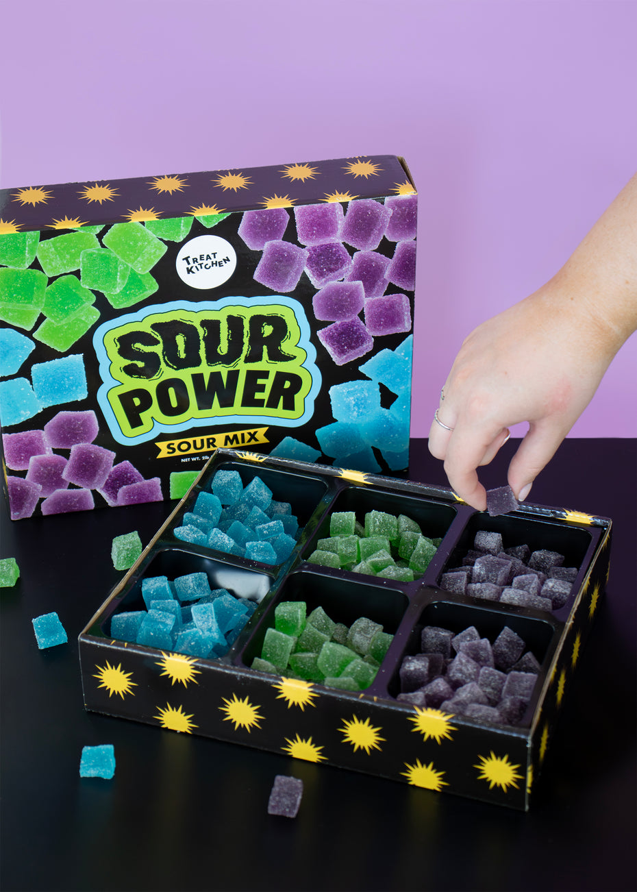 SOUR POWER Vegan Sour Sweets 1kg Gift Box