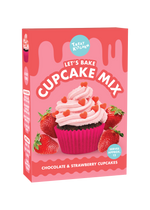 Chocolate and Strawberry Cupcake Baking Mix