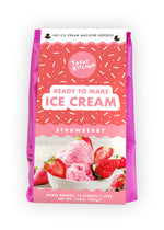 Strawberry Ice Cream Making Kit