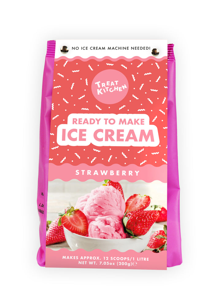 Strawberry Ice Cream Making Kit