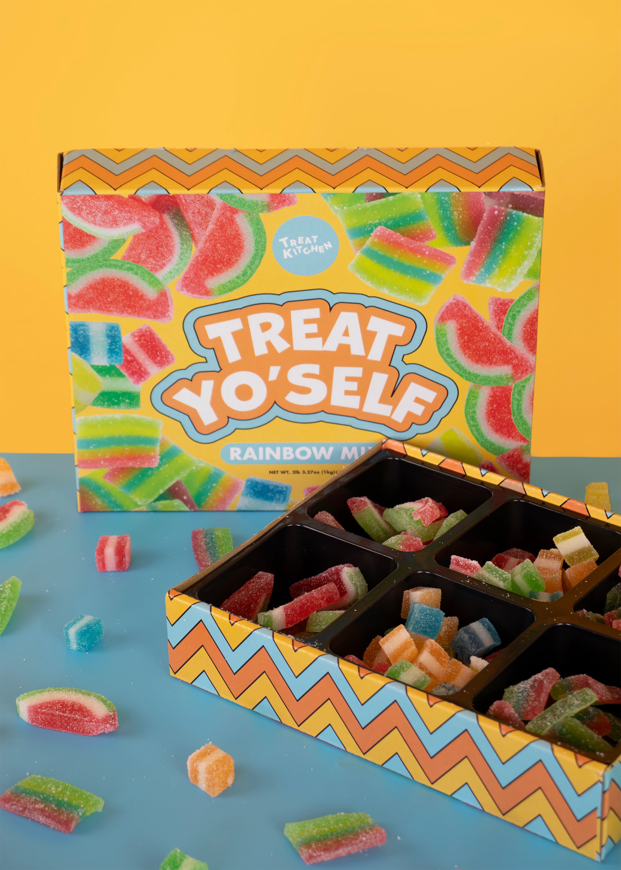 Treat Yo'Self Fizzy Vegan Sweets 1kg Gift Box – Treat Kitchen