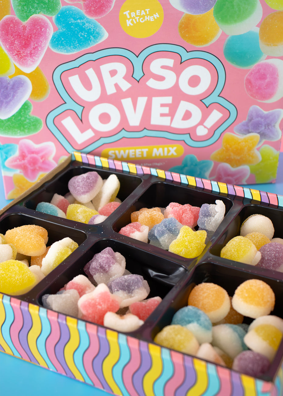 UR SO LOVED! Vegan Sweets 1kg Gift Box