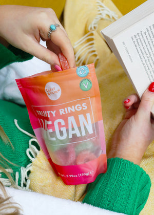 Vegan Fruity Rings Pouch 150g