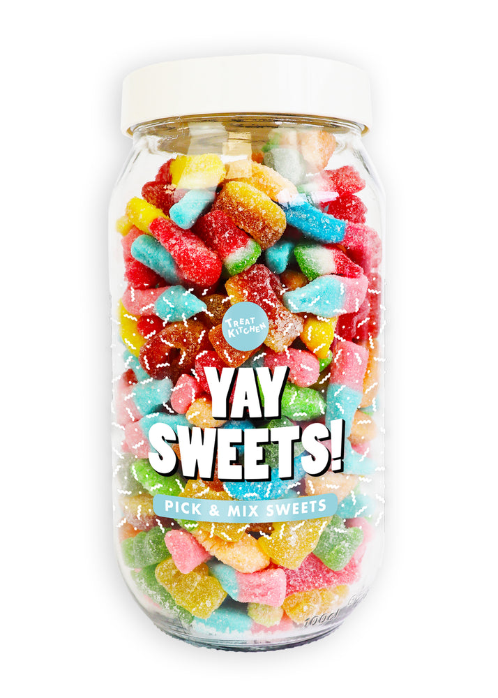 Yay Sweets Jar, Pick & Mix Sweets - 650g