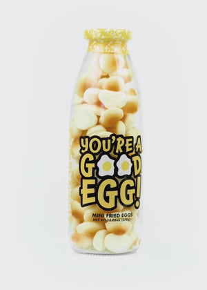 
                
                    Load and play video in Gallery viewer, You’re A Good Egg - Gummy Fried Eggs Retro Sweets in Bottle
                
            